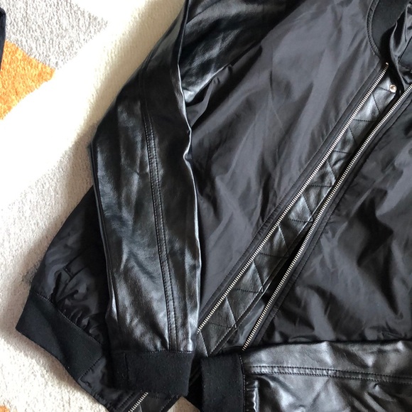 New Look Faux Leather Jacket - Picture 3 of 3